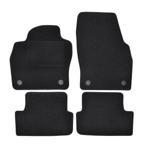 Tapis de voiture sur mesure en velours pour Volkswagen Taigo 2021- (4 pièces)