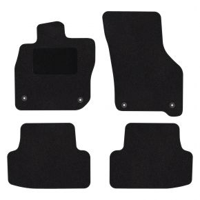 Tapis de voiture sur mesure en velours pour Audi A3 8V 2020- (4 pièces)