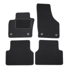 Tapis de voiture sur mesure en velours pour Audi Q3 2011-2018 (4 pièces)