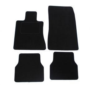 Tapis de voiture sur mesure en velours pour BMW 3 Series E30 Bmw sedan Coupe 1983-1991 (4 pièces)