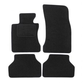 Tapis de voiture sur mesure en velours pour BMW 5 Series E61 Bmw 2004-2010 (4 pièces)