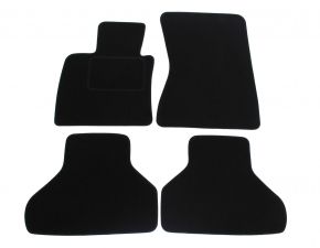 Tapis de voiture sur mesure en velours pour BMW X5 F15 2013-2014 (4 pièces)