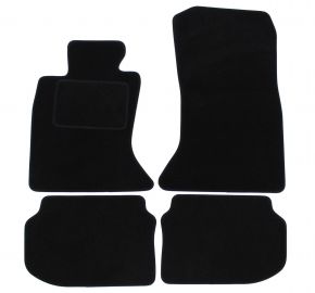 Tapis de voiture sur mesure en velours pour BMW 5 Serie F10 /F11 2011-2017 (4 pièces)