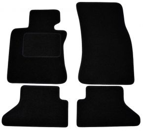 Tapis de voiture sur mesure en velours pour BMW 6 cabrio 2004-2010 4pcs E64