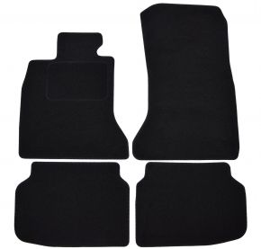 Tapis de voiture sur mesure en velours pour BMW 7 2009-2016 4pcs F01