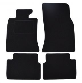 Tapis de voiture sur mesure en velours pour Mini Cooper 2006-2010 (4 pièces)