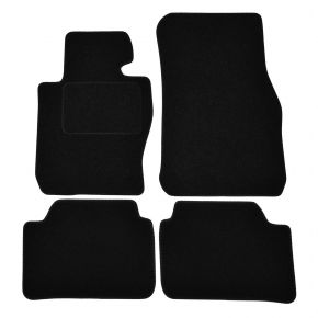 Tapis de voiture sur mesure en velours pour BMW X1 E84 BMW 2009-2015 (4 pièces)