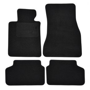 Tapis de voiture sur mesure en velours pour BMW 5 2018- 4pcs G30