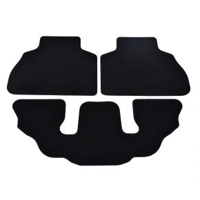 Tapis de voiture sur mesure en velours pour BMW X7 2019- (7 places) (5 pièces)