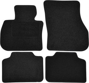 Tapis de voiture sur mesure en velours pour BMW X1 U11 BMW 2022- (4 pièces)