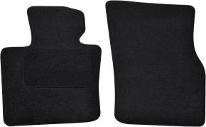 Tapis de voiture sur mesure en velours pour Mini Cooper 2014- (2 pièces)