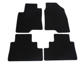 Tapis de voiture sur mesure en velours pour Chevrolet Captiva 2006-2010 (4 pièces)