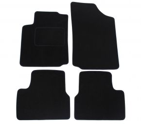 Tapis de voiture sur mesure en velours pour Citroen C3 2002-2009 (4 pièces)