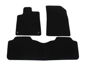 Tapis de voiture sur mesure en velours pour Citroen C5 2001-2008 (3 pièces)