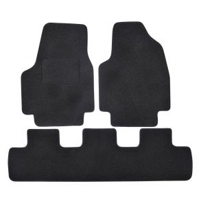 Tapis de voiture sur mesure en velours pour Citroen Jumpy 1994-2007 (3 pièces)