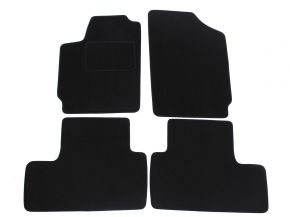 Tapis de voiture sur mesure en velours pour Peugeot Partner I 2002-2007 (4 pièces)