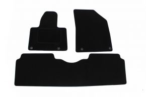 Tapis de voiture sur mesure en velours pour Citroen C5 2008-2017 (3 pièces)