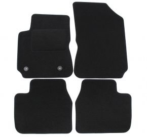 Tapis de voiture sur mesure en velours pour Citroen C4 Cactus 2013-2021 (4 pièces)
