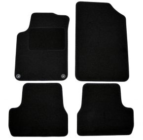 Tapis de voiture sur mesure en velours pour Citroen DS3 2009-2015 (4 pièces)