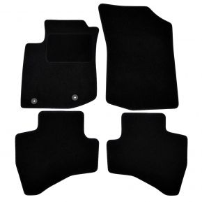 Tapis de voiture sur mesure en velours pour Toyota Aygo 2014- (4 pièces)