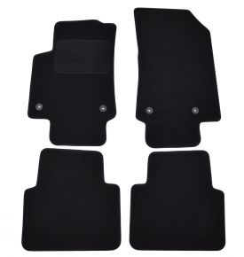 Tapis de voiture sur mesure en velours pour Citroen C3 Aircross 2017-2024 (4 pièces)