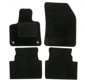Tapis de voiture sur mesure en velours pour Citroen C5 Aircross 2018 -2025 (4 pièces)