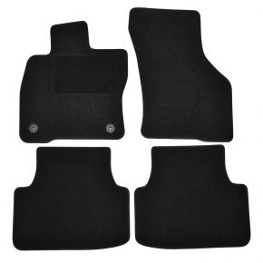 Tapis de voiture sur mesure en velours pour Cupra Formentor 2020- (4 pièces)