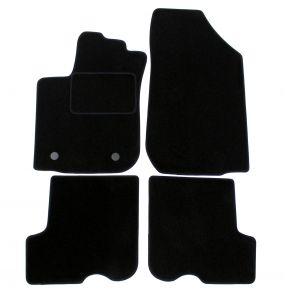 Tapis de voiture sur mesure en velours pour Dacia Sandero Stepway 2012-2020 (4 pièces)