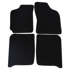 Tapis de voiture sur mesure en velours pour Fiat Palio 1998-2002 (4 pièces)