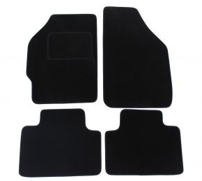 Tapis de voiture sur mesure en velours pour Fiat Punto II 1999-2005 (4 pièces)