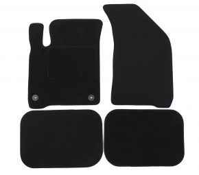 Tapis de voiture sur mesure en velours pour Fiat Freemont 2008-2018 (4 pièces)