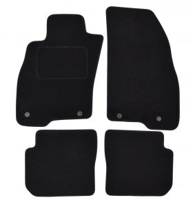 Tapis de voiture sur mesure en velours pour Fiat Punto III 2012-2018 (facelift) (4 pièces)