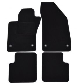 Tapis de voiture sur mesure en velours pour Fiat Tipo 2015- (sedan) (4 pièces)