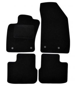 Tapis de voiture sur mesure en velours pour Fiat Tipo 2015- (hatchback, wagon) (4 pièces)
