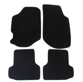 Tapis de voiture sur mesure en velours pour Ford Escort 1996-2000 (4 pièces)