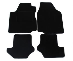 Tapis de voiture sur mesure en velours pour Ford Fiesta 1996-2002 (4 pièces)