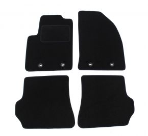 Tapis de voiture sur mesure en velours pour Ford Fiesta 2003-2008 (4 pièces)