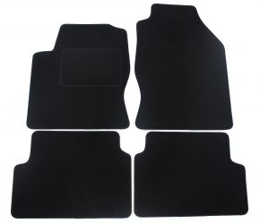 Tapis de voiture sur mesure en velours pour Ford Focus I 1998-2004 (4 pièces)