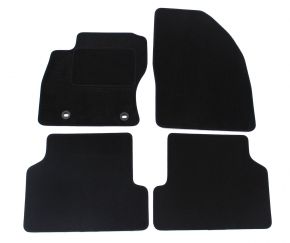 Tapis de voiture sur mesure en velours pour Ford Focus II 2005-2010 (4 pièces)