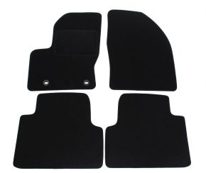 Tapis de voiture sur mesure en velours pour Ford Focus C-Max I 2003-2010 (4 pièces)