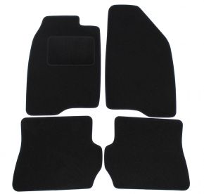 Tapis de voiture sur mesure en velours pour Ford Fusion 2002-2009 (4 pièces)
