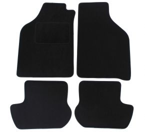 Tapis de voiture sur mesure en velours pour Ford Ka 1997-2008 (4 pièces)