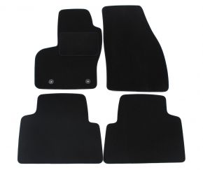 Tapis de voiture sur mesure en velours pour Ford Kuga 2008-2012 (4 pièces)