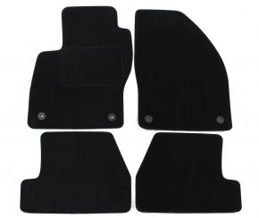 Tapis de voiture sur mesure en velours pour Ford C-Max II 2011-2018 (4 pièces)