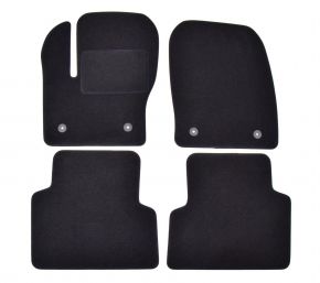 Tapis de voiture sur mesure en velours pour Ford Kuga 2013-2019 (4 pièces)