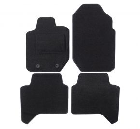 Tapis de voiture sur mesure en velours pour Ford Ranger T6 2013- (4 pièces)