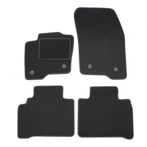 Tapis de voiture sur mesure en velours pour Ford S-Max 2016-2023 (5 places) (4 pièces)