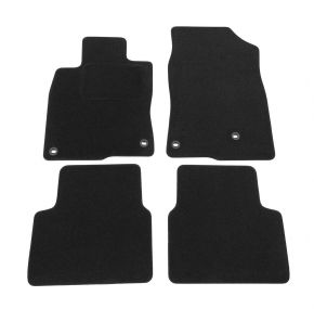 Tapis de voiture sur mesure en velours pour Honda Civic 2016-2021 (5 portes) (4 pièces)