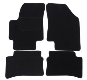 Tapis de voiture sur mesure en velours pour Hyundai Accent 2006-2009 (4 pièces)