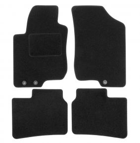 Tapis de voiture sur mesure en velours pour Kia Ceed 2007-2012 (4 pièces)